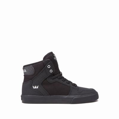 Gyerek Supra VAIDER Magasszárú Cipő HU936547 Fekete